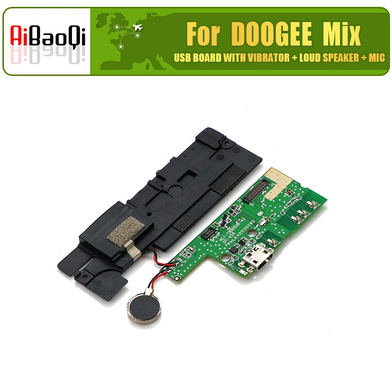 USB разъем порт плата зарядки+ громкоговоритель, гудок, звонок+ мотор вибратор+ микрофон для Doogee Mix Phone