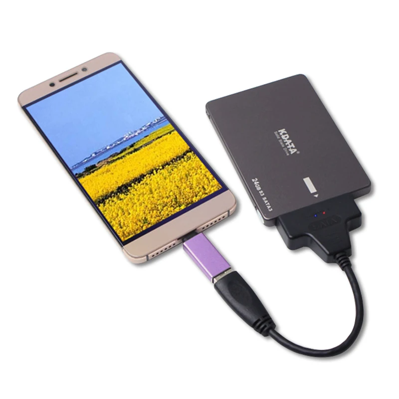Sata USB кабель конвертер адаптер 22pin SataIII к USB 3,0 адаптеры для 2," Sata HDD SSD для Le Forami мобильного телефона