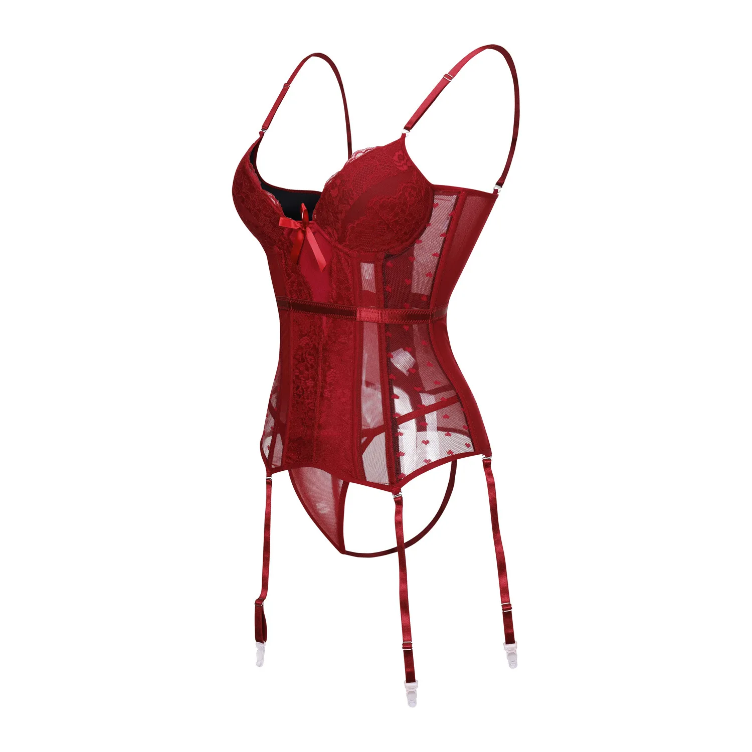 Plus Size 6XL Women Dreeses Sexy Body Shaper Jarretel Corset Lingerie Nuisette Femme Sexi Bustier Shaping Combinison Gorset Sale