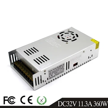 

DC32V Power Supply Switching 11.3A 360W Driver Transformers 220V 110V AC To DC 32V Power Adapter for CNC CCTV Stepper Motors DIY