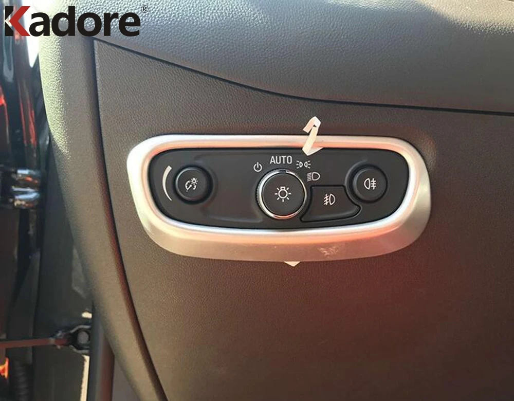 Налобный Выключатель Фары декоративная крышка для отделки салона автомобиля