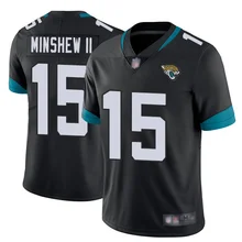 Мужская футболка Jacksonville#15 Jaguars Gardner Minshew II