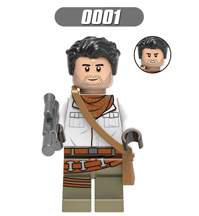 Строительные блоки Wars The Man Rhoda Poe Dameron Sith Stormer Raider Kara Dunn Empire механический робот Кирпичи подарок для детей игрушки GH0001