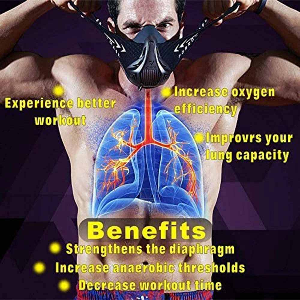 Cardio Endurance Training Mask for High-Intensity Workouts4