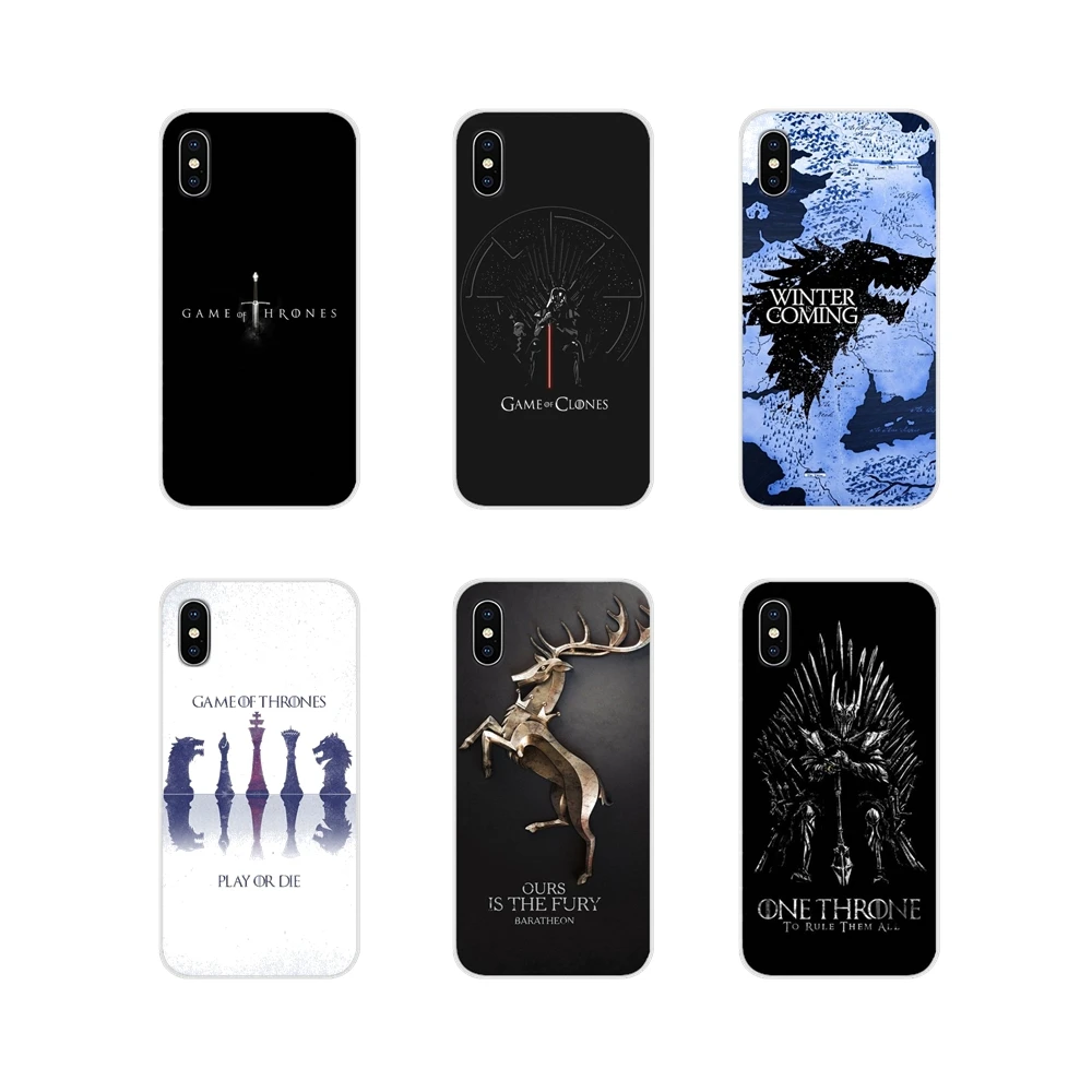 

Accessories Phone Case Cover Games of Thrones GOT Logo For Apple iPhone X XR XS 11Pro MAX 4S 5S 5C SE 6S 7 8 Plus ipod touch 5 6