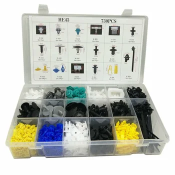 

Door trims Rivet Fastener Clips Fenders Side skirts Radiator shrouds With Box