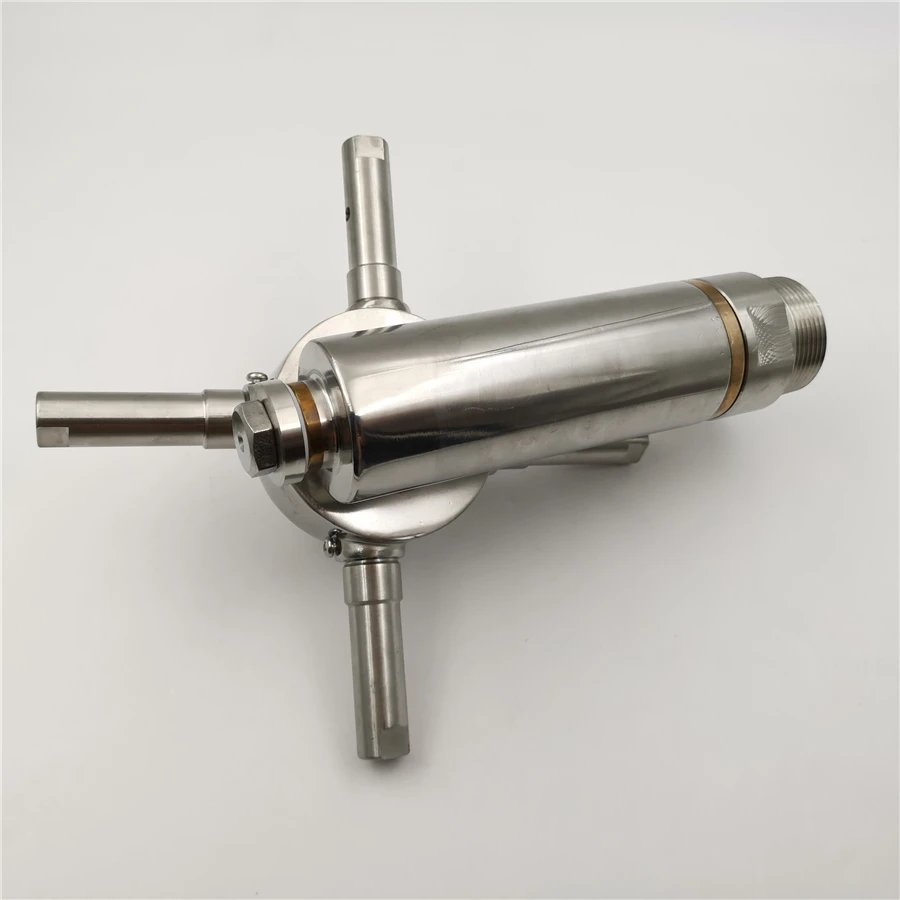 Вращающаяся насадка для очистки резервуара, очищающая Форсунка-распылитель, ротационная насадка для очистки резервуара kt59. реактивная насадка для мытья, ротационный носик водного резервуара