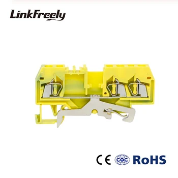 

10pcs 280-687 Terminator Press Electrical Wire Ground Connector Terminal Blocks Plug-in Spring Quick Wire Connection Terminals