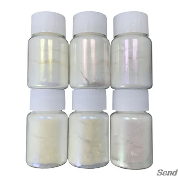 

6 Color Shiny Aurora Resin Pigments Polarized Diamond Resin Pearlescent Pigments T4MD