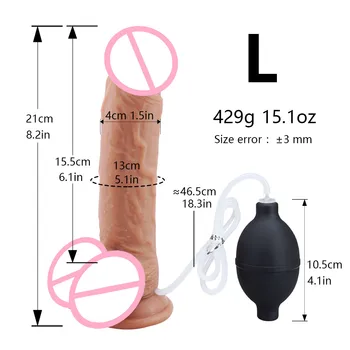 Huge Squirting Dildo Realistic Big Penis for Women Silicone Ejaculating Dildos Vagina Massage Sex Toys for Women Adults Products 4