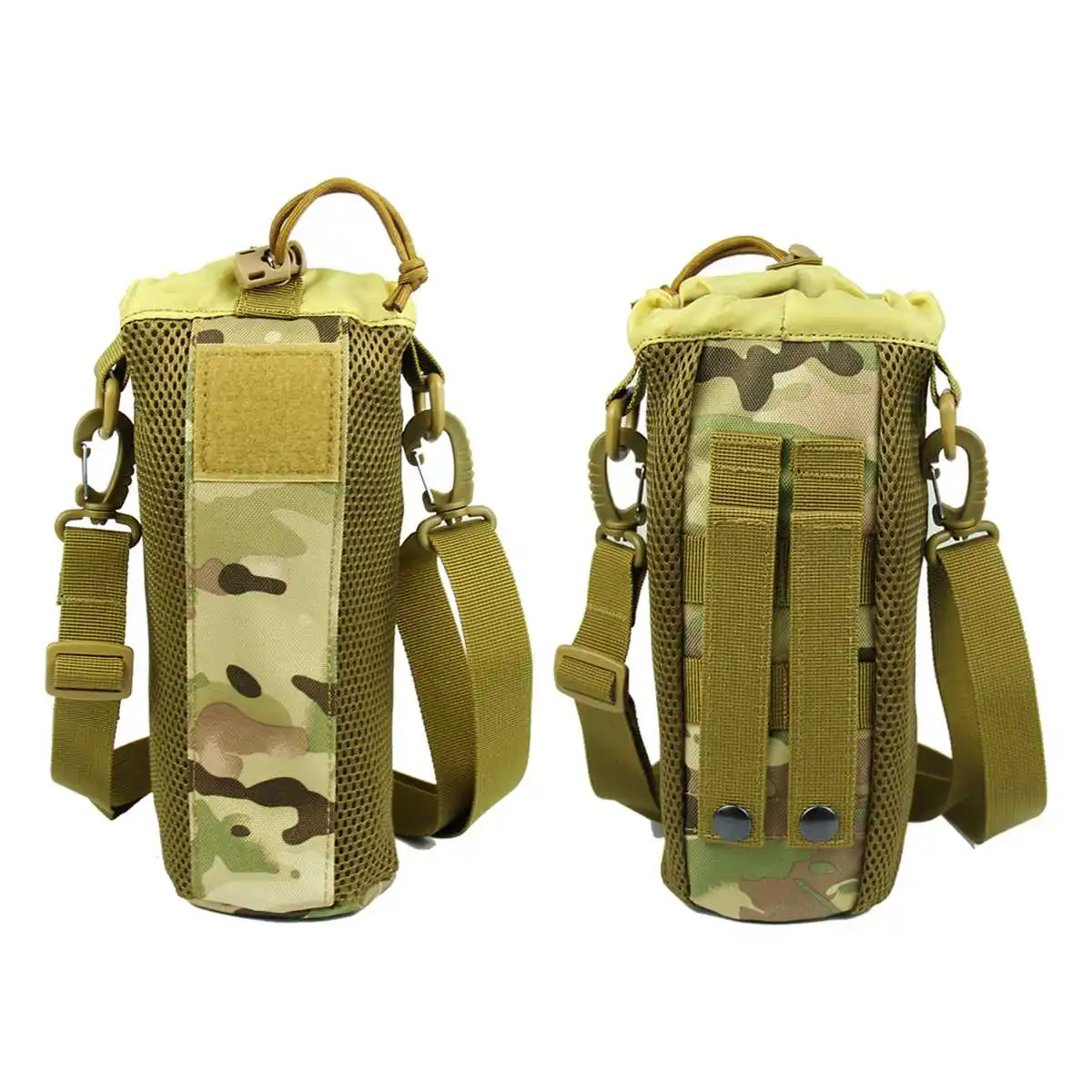 На открытом воздухе Molle бутылка для воды сумка нейлоновая тактическая бутылка для воды сумка Военная Molle пакет походные скалолазание кемпинг чайник сумки