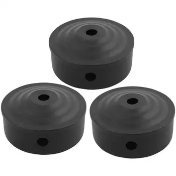 

Othmro 3 Pcs Black Ceiling Light Plate Straight Edge Disc Chassis Base 80mmx38mm with Cover Pendant Light Accessories
