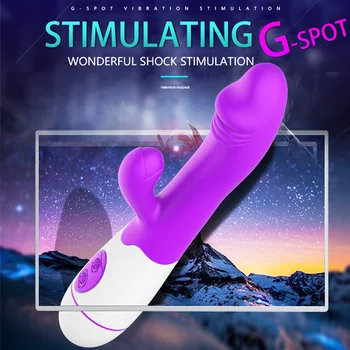 30 Speeds Double Penetration Vibrator for Vagina Clitoris Erotic Product Fidget Sex Toys for Woman Adults 18 Intimate Goods Shop 2