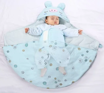 

Newborn Baby Winter Warm Sleeping Bag purified cotton Sleeping Bag prams Strollers Bed Anti-startle swaddling Swaddle Blanket