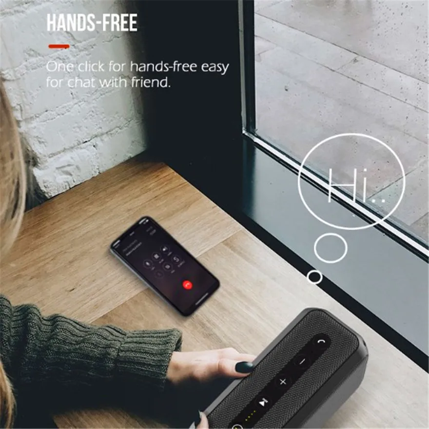 Высокая мощность Bluetooth колонки звуковая панель Bluetooth Колонка сабвуфер музыкальный центр акустическая система Бумбокс НЧ-динамик звуковая коробка 3,5 мм