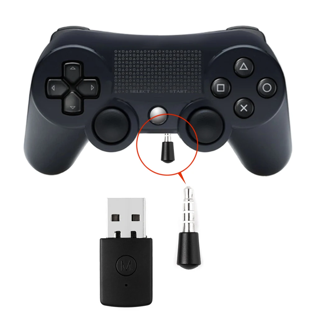 Wireless Bluetooth v4.0 Dongle USB 2.0 Adapter for PS4