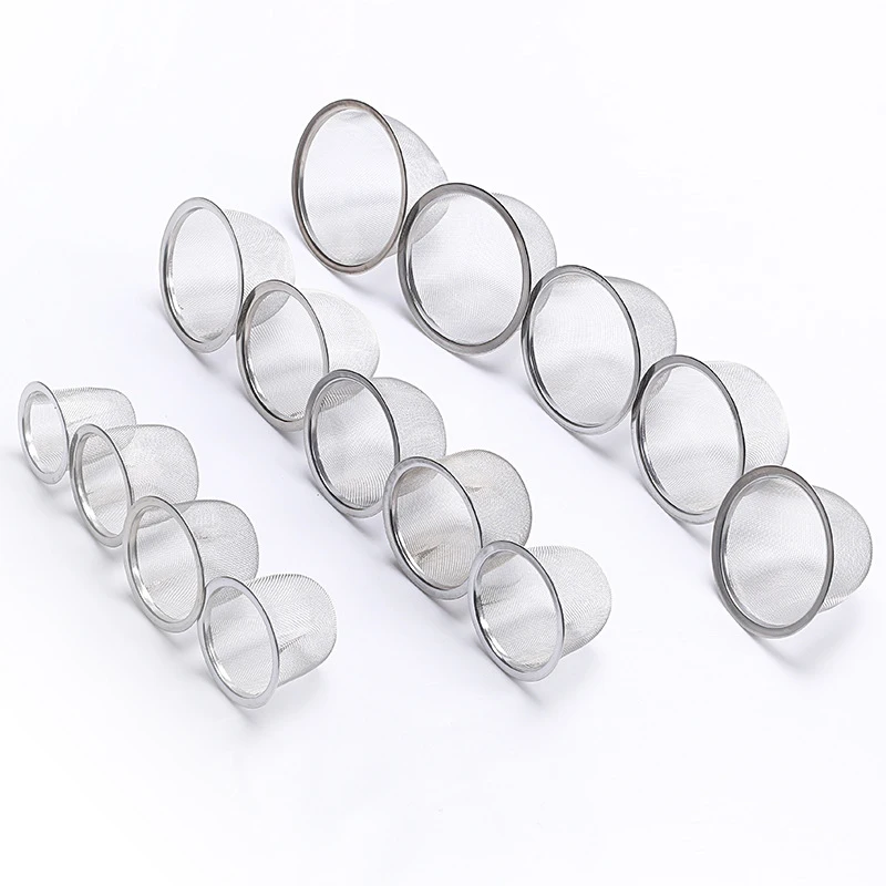 Reusable Stainless Steel Mesh Tea Infuser Strainer Teapot Tea Leaf Spice Filter Drinkware Kitchen Accessories 15 Size