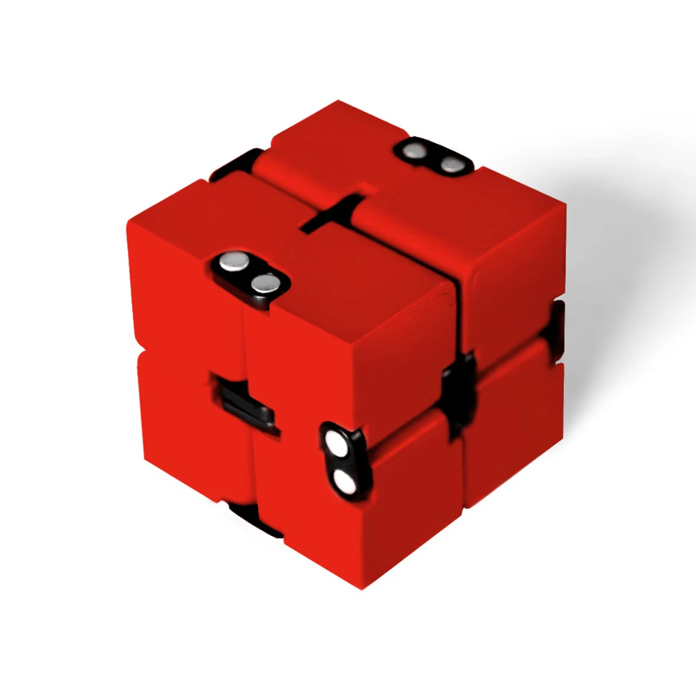 Бесконечно меняющийся волшебный куб креативный пластиковый складной игрушка