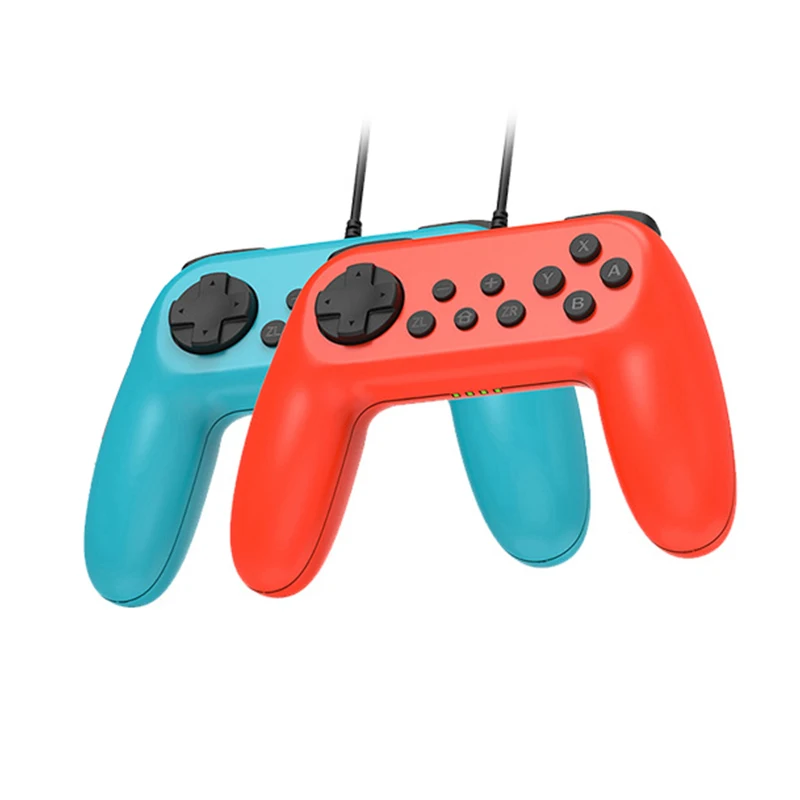2 шт./компл. игрового контроллера геймпад для nintendo Switch геймпад проводной игровой контроллер для nintendo аксессуары для переключателей