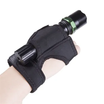 

2020 Multi Functional Diving Flashlight Holder Gloves 600D Nylon Portable Adjustable Wrist Hand Wrap Strap Hunting Accessories