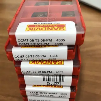 

SANDVIK CCMT32.52-PM 4335 CCMT09T308-PM 4335 carbide inserts 10pcs