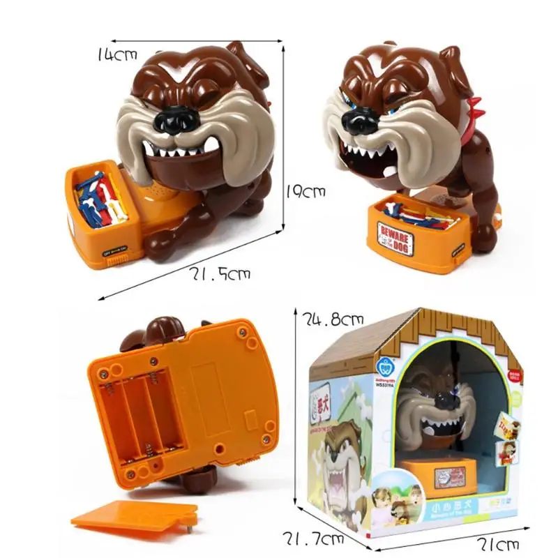 A Забавный хитрый питомец плохой собаки кусающие пальцы игрушки Lucky Dog стоматолог укус пальчиковые игрушки модные родитель-ребенок Интерактивная игрушка - Цвет: A