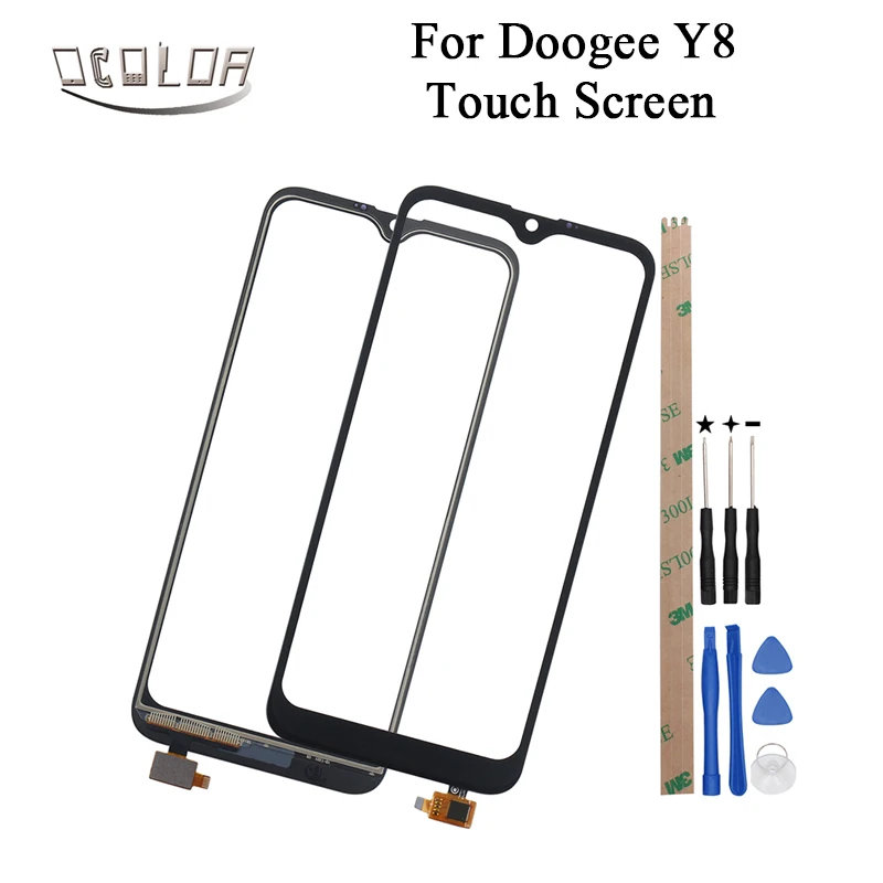 Ocolor Для Doogee Y8 сенсорный экран сенсор Замена Для Doogee Y8 Сенсорная панель Аксессуары для мобильных телефонов с инструментами+ клей