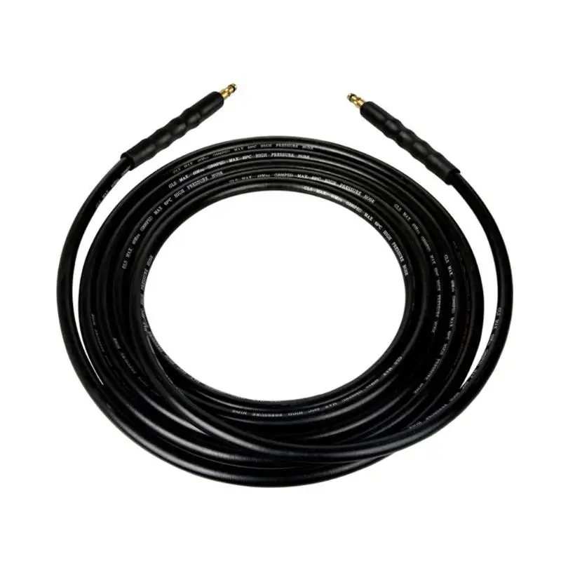 

For Garden Irrigation 5m High Pressure Car Washer Hose Easy Use Durable Wearable Double Inserting Rod Cleaning Extension Hose