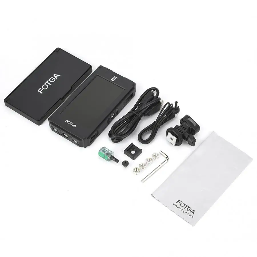 Fotga 5 ''ips экран камеры монитор 1920*1080 HD 4K вход выход 170 градусов широкоугольный монитор видео помощь для Canon sony Nikon