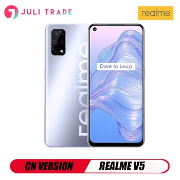 Перейти на Алиэкспресс и купить Смартфон Realme V5, 3,5 мм, Android 6,5, 720x5000, ГГц, 48 МП