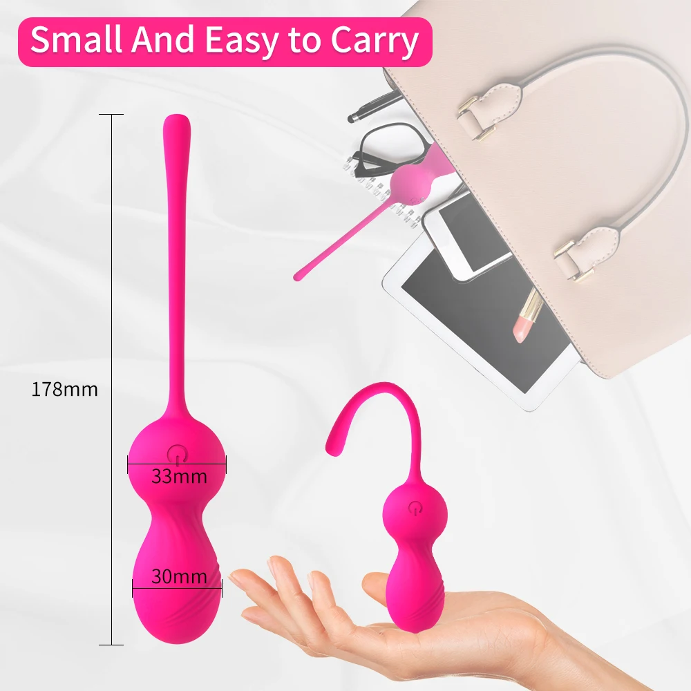 Wireless Kegel Balls Vibrator Vibrating Egg Vaginal Ball Bullet Vibrators Ben Wa Wearable Panties Vibrators Sex Toys for Women
