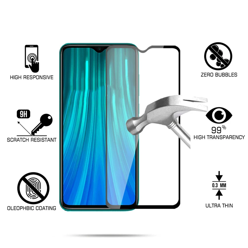 2-в-1 защитная пленка из закаленного стекла redmi note 8 pro 7a note 7 pro камера объектив пленка среднего класса против царапин стекло редми ноут 8 нот 8 про стекло редми 7 7а редми 8 8а стекло редми ноут 7 нот 7 про