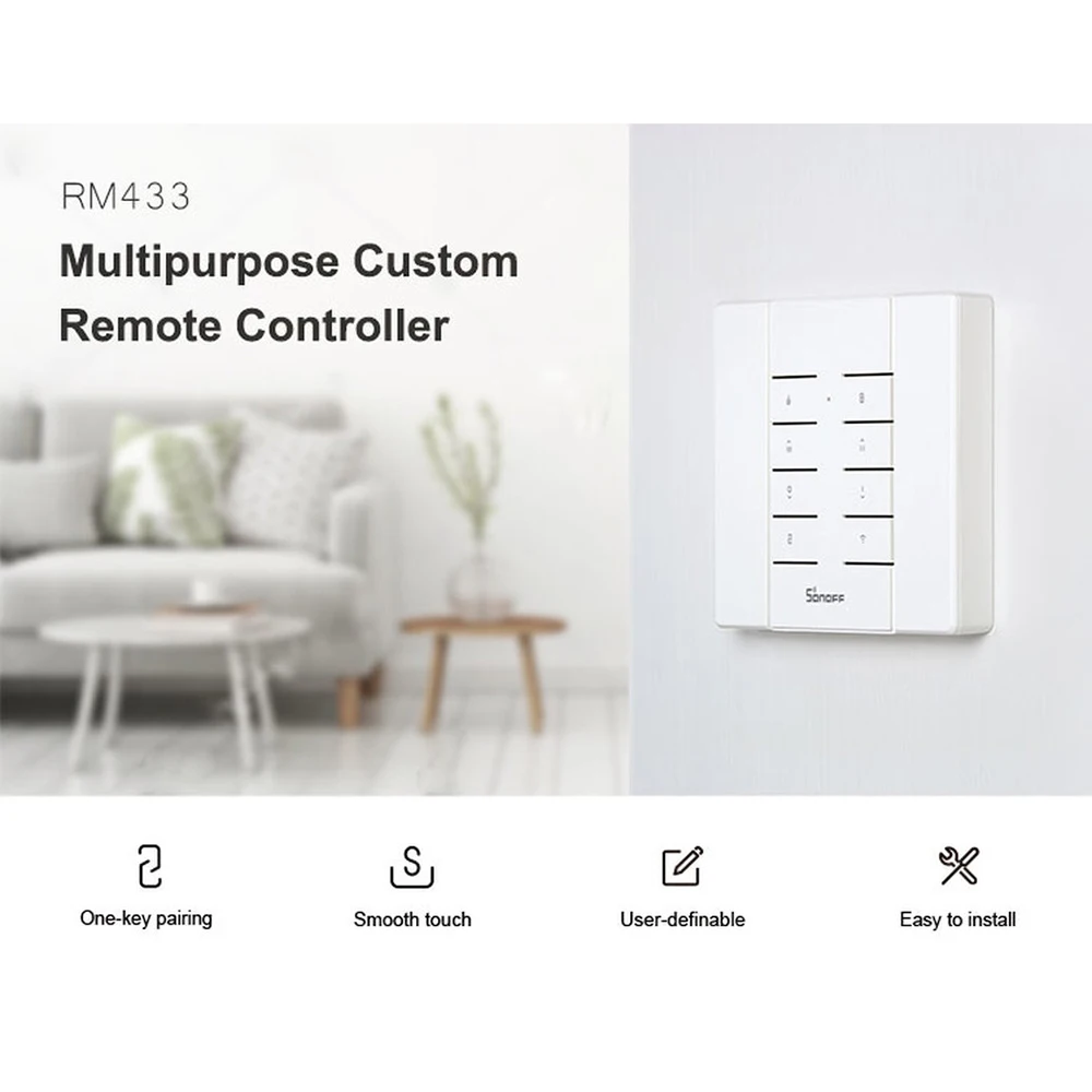 SONOFF IFan03 Wi-Fi потолочный вентилятор и светильник контроллер Поддержка 433 МГц RF пульт дистанционного управления с помощью приложения Ewelink