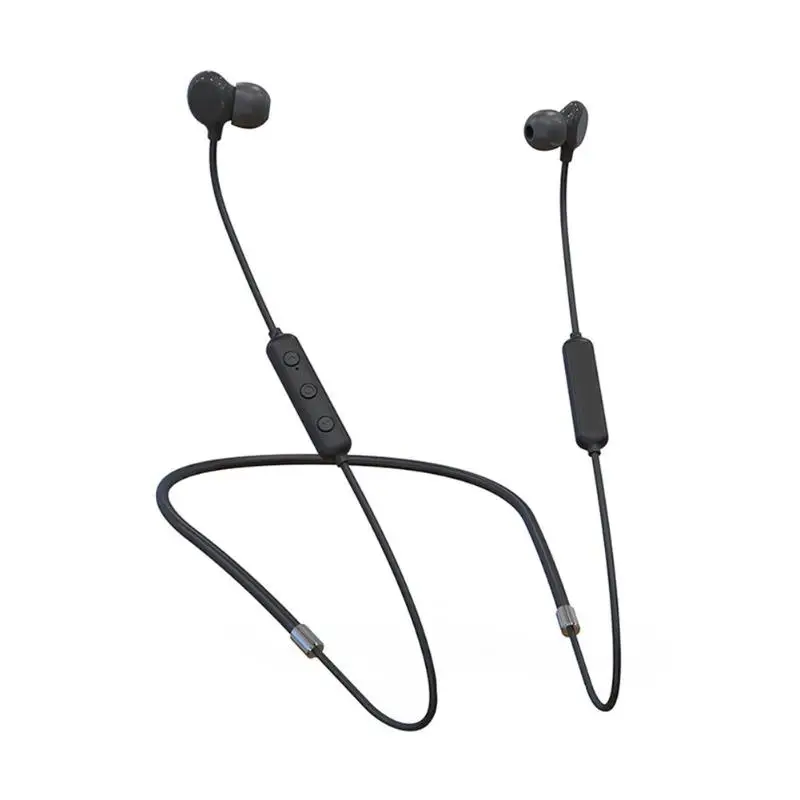 Беспроводные Bluetooth наушники практичное управление простой Conveninently в ухо стерео шейный Керамический Спорт гарнитура с микрофоном
