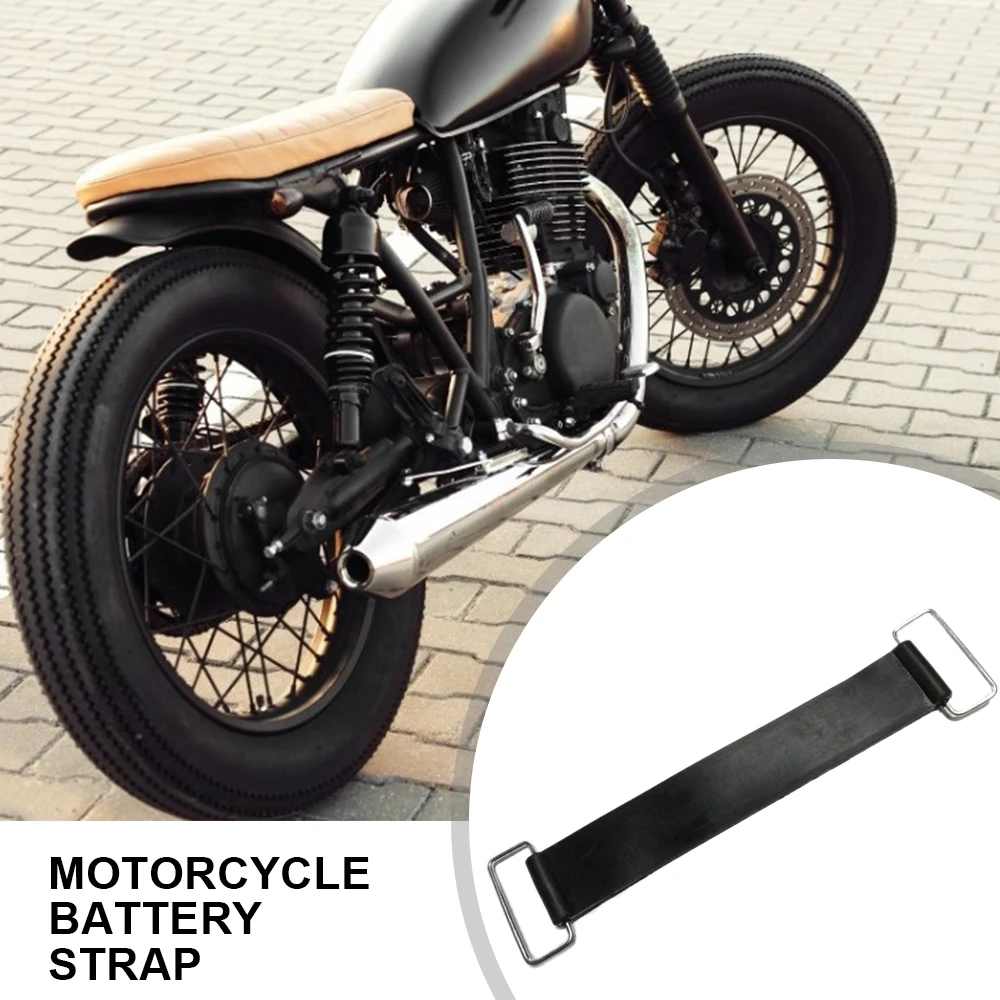Motorcycle Battery Rubber Band Strap Durable Fixed Holder For GY6 50cc 125 150cc Scooter Moped Buggy Parts motorcycle battery strap