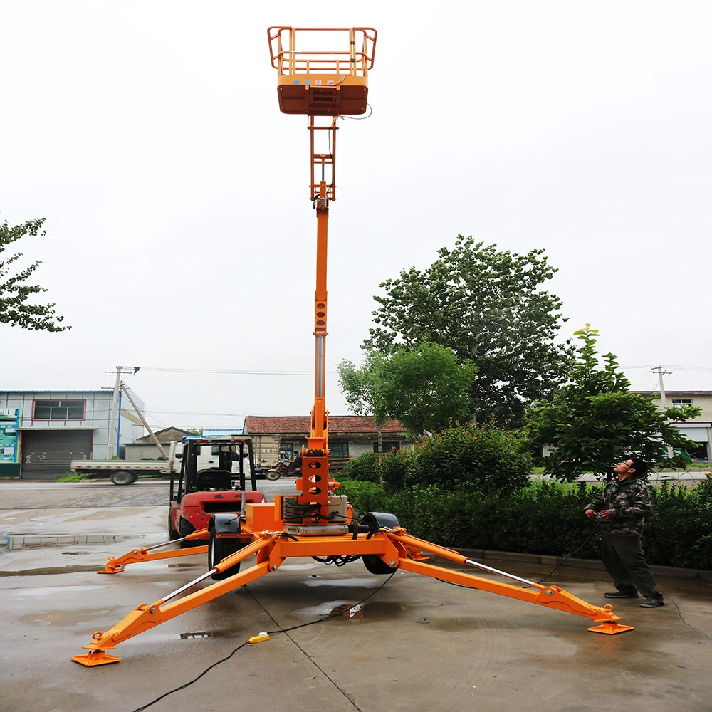 16m Hydraulic Articulating Boom Lift Platform with AC Power AliExpress