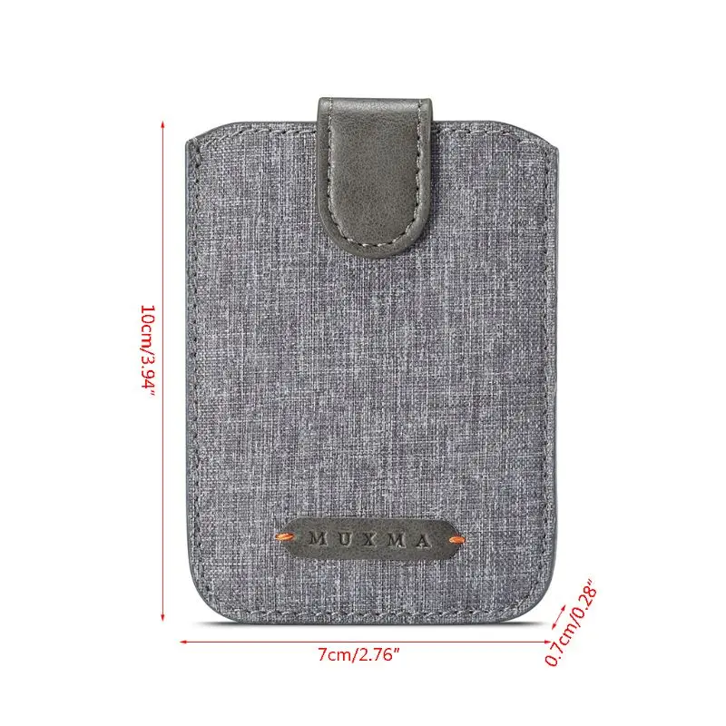 Универсальный RFID Блокировка 5 Pull Кредитная карта чехол для телефона кошелек Чехол клейкий