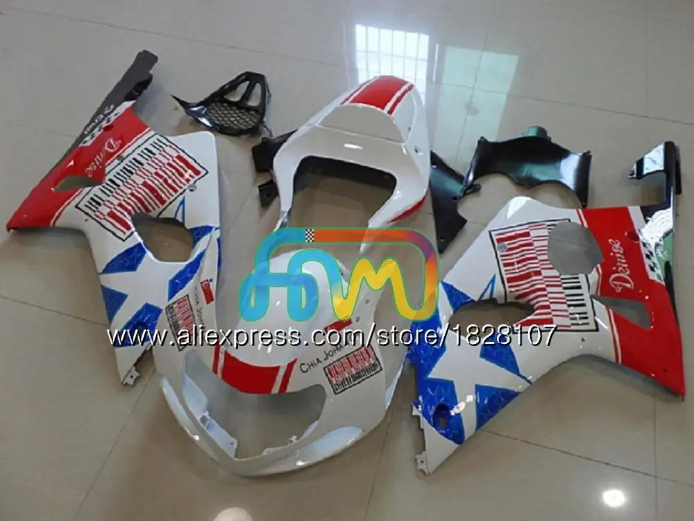 Средства ухода за кожей для SUZUKI GSXR 1000 GSX-R1000 GSXR1000 00 01 02 40BS. 0 1000CC GSXR-1000 K2 GSX R1000 2000 2001 2002 обтекатель синего и белого цвета - Цвет: No. 25
