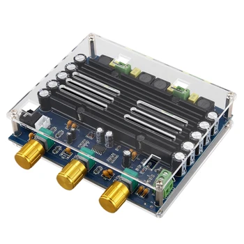 

High Power Amplifiers Dual Chip TPA3116D2 150W x 2 Digital Amplifier Board 12-24V Dual Channel with Shell
