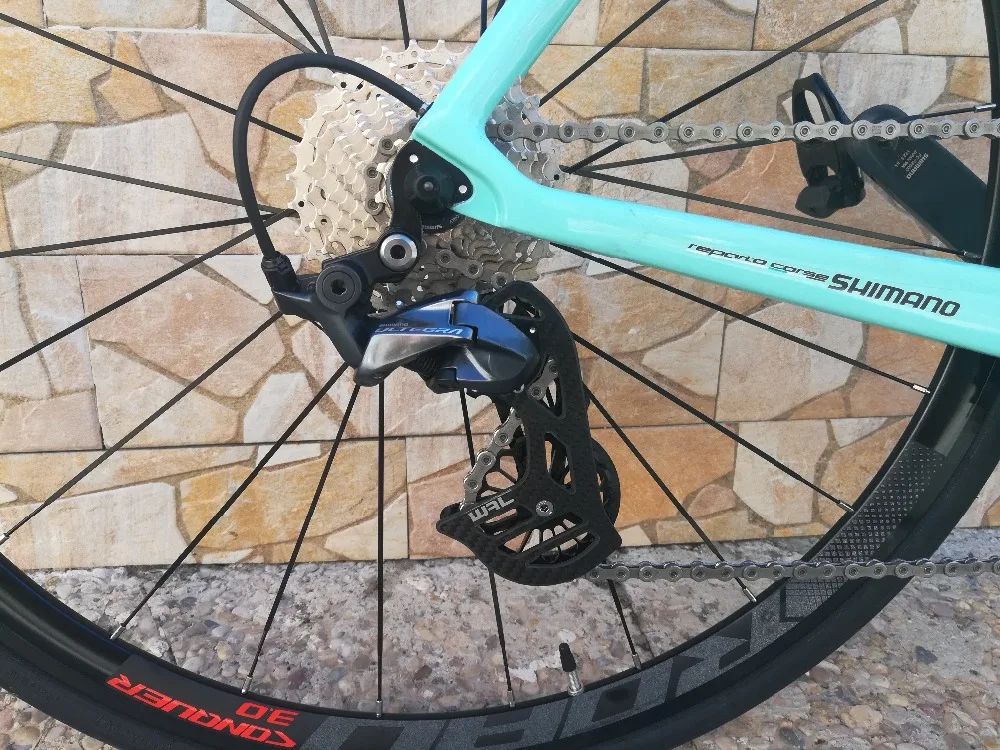 17 т шкив направляющего колеса велосипеда из углеродного волокна керамический задний переключатель для 6800 R7000 R8000 R9100R9000 Аксессуары для велосипеда
