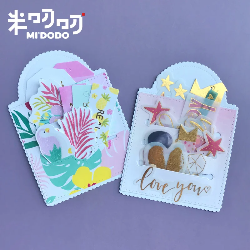 Pocket Metal Cutting Die Metal Window Pocket Metal Photo Cards