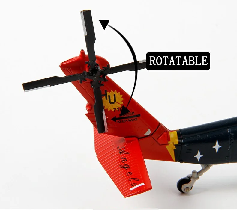 Terebo 1: 72 Black Hawk вертолет модель UH-60 Американская модель самолета из сплава военные украшения готовая коллекция продукта подарок