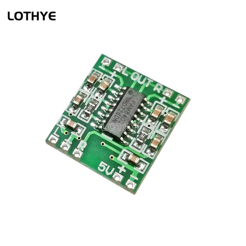 PAM8403 Super Mini Digital Amplifier Board 2 * 3W Class D Board Efficient 2.5 To 5V USB Power Supply Audio Amplifiers