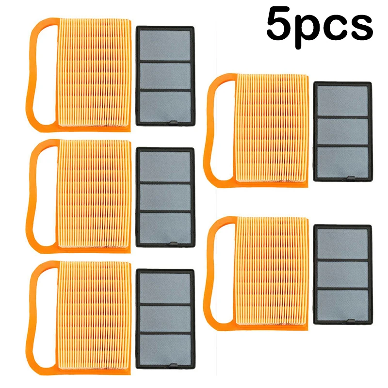 5 pcs Air Filter Set for STIHL TS410 TS420 TS 420 TS480 TS480i、TS500i Concrete Cutting Saw Replace 4238-140-4402 4238 140 4401 |
