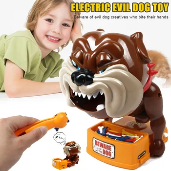 

Bad Dogs Bite Game Toy Fun Kids Cute Fun Tricky Vicious Toy Electric Tricky Toys S7JN