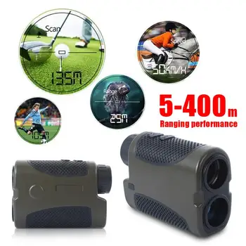 

Range Finder Telescope Practical Durable 400M 6X ABS Measuring Archery Hunting Golf Rangefinder Construction Survey Adventure