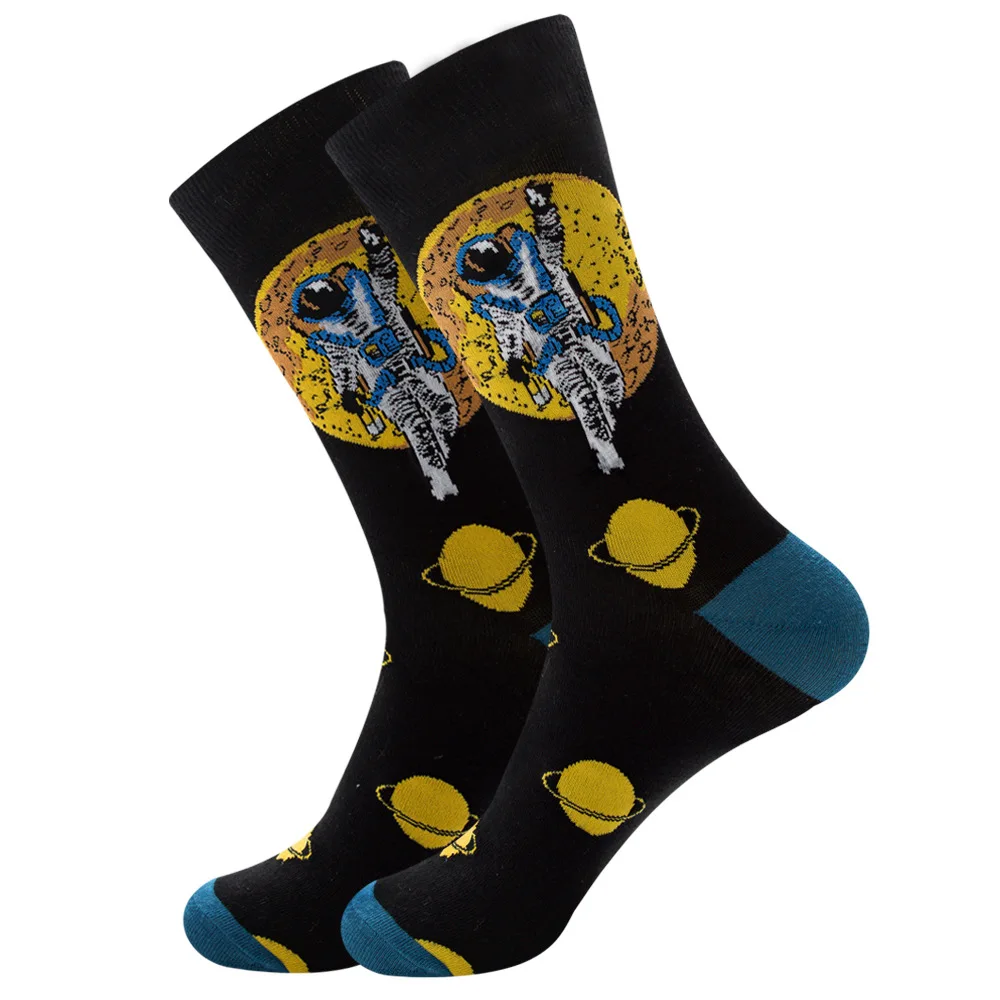 Vibrant Geometric Chess Pattern Cotton Socks - Colorful & Fun Gift