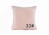 Light Pink Новинка, современный модный дизайн, чистый синий яркий цвет, Бархатная подушка для дивана, автомобиля, дома, декоративная Бархатная подушка, наволочка - Цвет: Light Pink