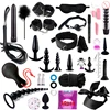 sex shop BDSM Kits Plush Sex Bondage dildo vibrator Sex Games Whip Gag Nipple Clamps Sex Toys For woman Couples Sex products 1