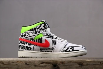 

Nike-Air Jordan 1 MiD AJ1 Men's and Women's Shoes, Basketball Shoes, Sports and Outdoor Leisure Shoes, Comfortable, Size36-46